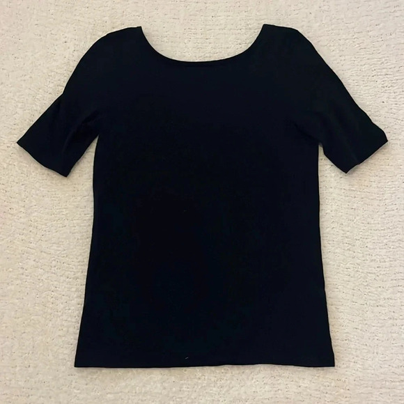 Madewell Tops - Madewell Black U Back Top